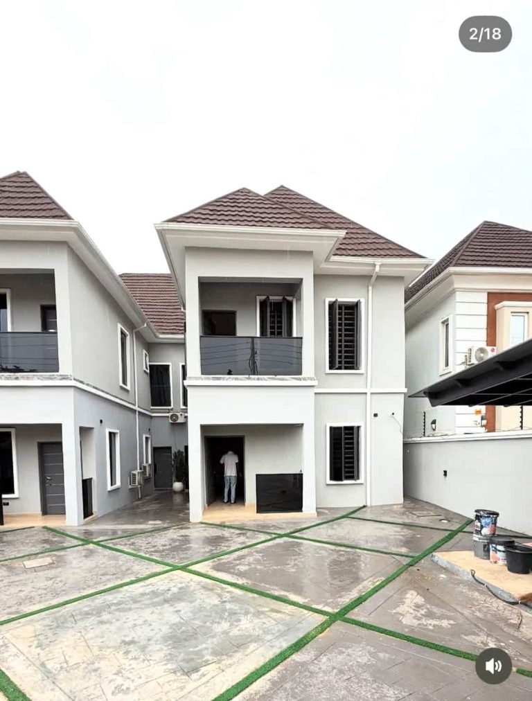 FOR RENT LIFECAMP ABUJA Luxury finished 4 bedroom semi detached duplex BQ Inverter optimized 768x1012