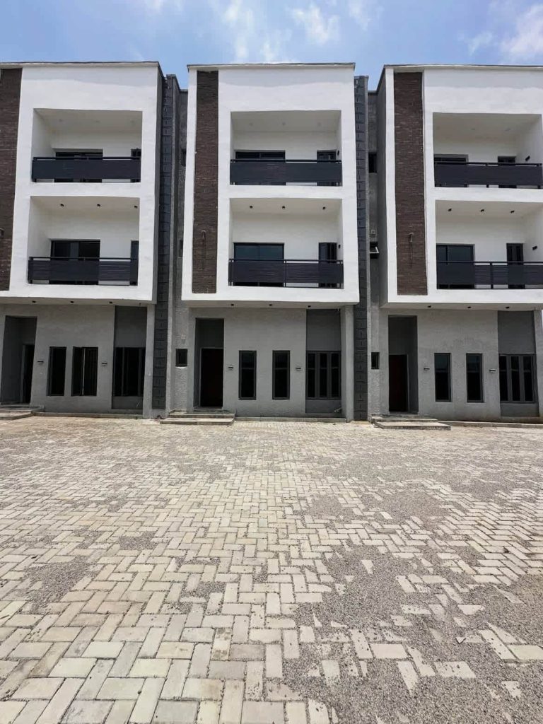 Newly Built 4 Bedroom Terrace Duplex for Sale in Jahi, Abuja